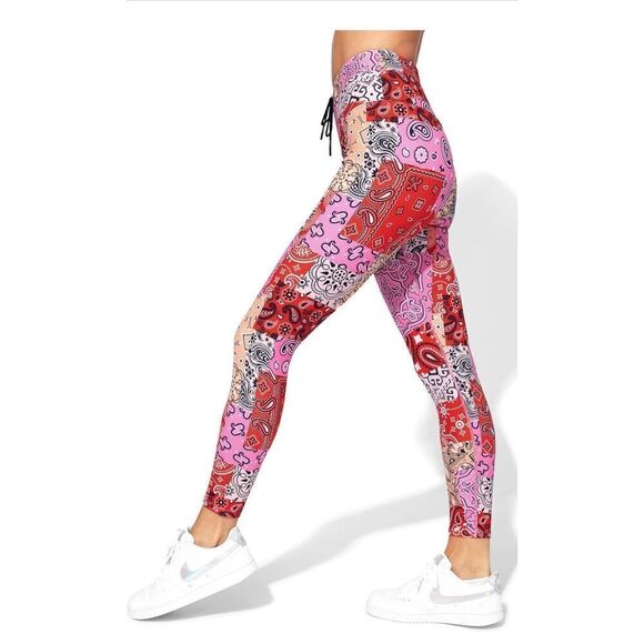 EleVen by Venus Williams Bandana Print Babe  7/8 Legging & Bra Set NWOT$169 - Picture 5 of 12